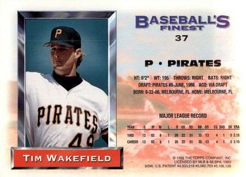 Tim Wakefield  baseball card collectible - Main Image 2