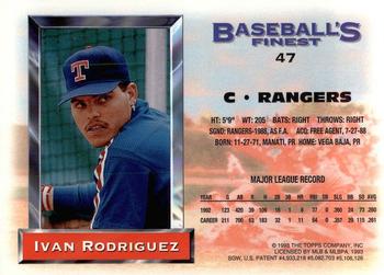 Ivan Rodriguez  baseball card collectible - Main Image 2