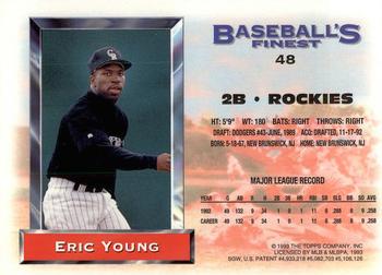 Eric Young  baseball card collectible - Main Image 2