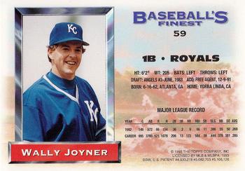 Wally Joyner  baseball card collectible - Main Image 2