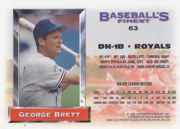 George Brett  baseball card collectible - Main Image 2