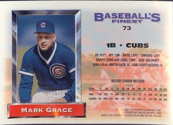 Mark Grace  baseball card collectible - Main Image 2