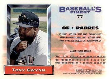 Tony Gwynn  baseball card collectible - Main Image 2