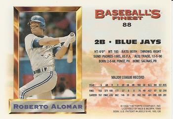 Roberto Alomar  baseball card collectible - Main Image 2