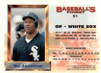 Bo Jackson  baseball card collectible - Main Image 2