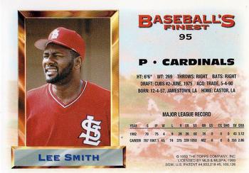 Lee Smith  baseball card collectible - Main Image 2