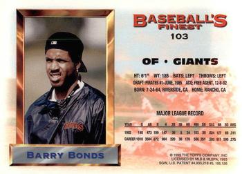 Barry Bonds  baseball card collectible - Main Image 2