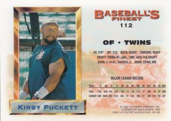 Kirby Puckett  baseball card collectible - Main Image 2