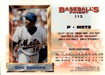Doc Gooden  baseball card collectible - Main Image 2