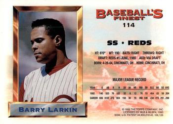 Barry Larkin  baseball card collectible - Main Image 2