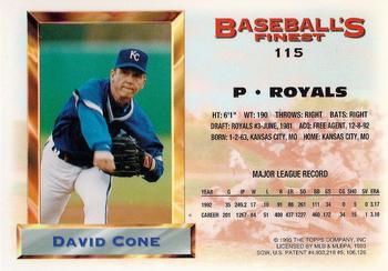 David Cone  baseball card collectible - Main Image 2
