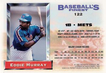 Eddie Murray  baseball card collectible - Main Image 2