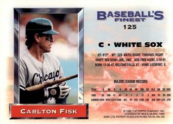 Carlton Fisk  baseball card collectible - Main Image 2