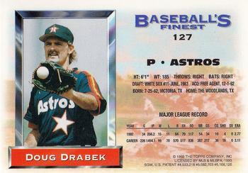 Doug Drabek  baseball card collectible - Main Image 2