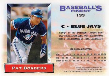 Pat Borders  baseball card collectible - Main Image 2