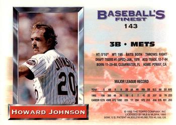 Howard Johnson  baseball card collectible - Main Image 2