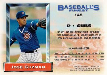 Jose Guzman  baseball card collectible - Main Image 2