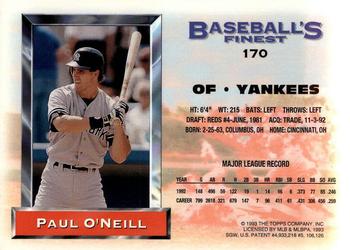 Paul O’Neill  baseball card collectible - Main Image 2