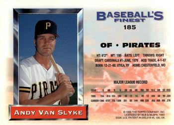 Andy Van Slyke  baseball card collectible - Main Image 2