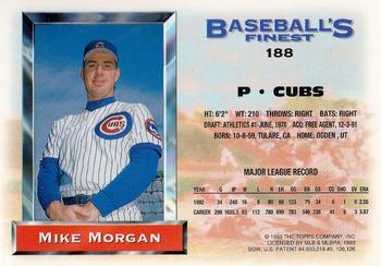 Mike Morgan  baseball card collectible - Main Image 2
