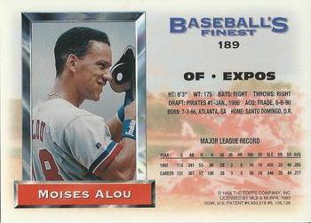 Moises Alou  baseball card collectible - Main Image 2