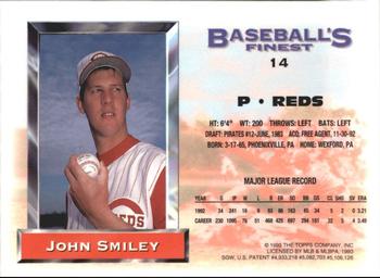 John Smiley  baseball card collectible - Main Image 2