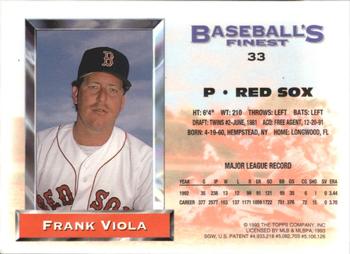 Frank Viola  baseball card collectible - Main Image 2
