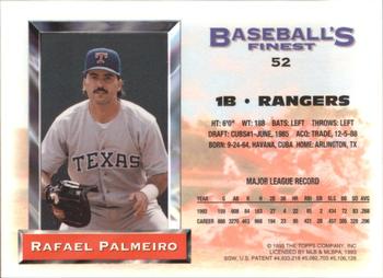 Rafael Palmeiro  baseball card collectible - Main Image 2