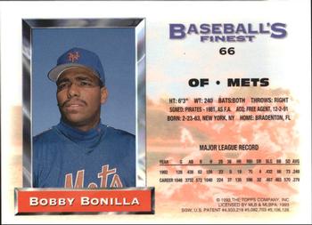 Bobby Bonilla  baseball card collectible - Main Image 2