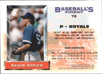 Kevin Appier  baseball card collectible - Main Image 2