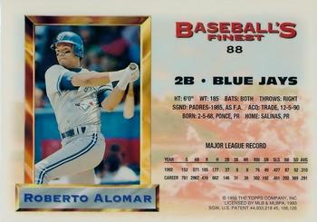 Roberto Alomar  baseball card collectible - Main Image 2
