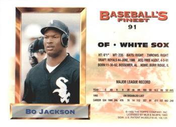 Bo Jackson  baseball card collectible - Main Image 2