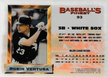 Robin Ventura  baseball card collectible - Main Image 2