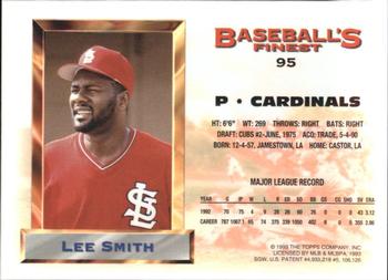 Lee Smith  baseball card collectible - Main Image 2