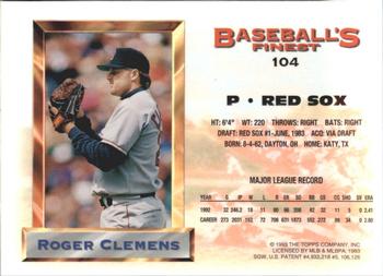 Roger Clemens  baseball card collectible - Main Image 2