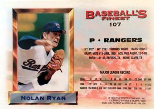 Nolan Ryan  baseball card collectible - Main Image 2