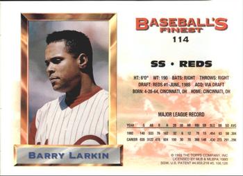 Barry Larkin  baseball card collectible - Main Image 2