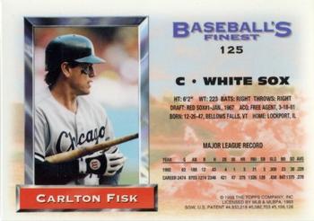 Carlton Fisk  baseball card collectible - Main Image 2