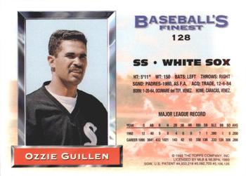 Ozzie Guillen  baseball card collectible - Main Image 2