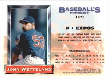 John Wetteland  baseball card collectible - Main Image 2