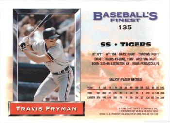 Travis Fryman  baseball card collectible - Main Image 2