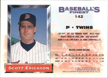 Scott Erickson  baseball card collectible - Main Image 2