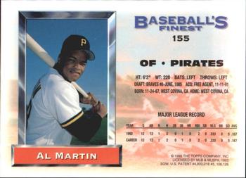 Al Martin  baseball card collectible - Main Image 2