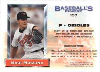 Mike Mussina  baseball card collectible - Main Image 2