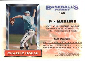 Charlie Hough  baseball card collectible - Main Image 2