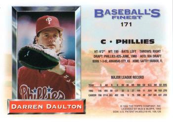 Darren Daulton  baseball card collectible - Main Image 2