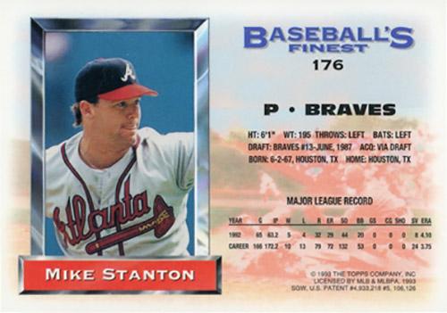 Mike Stanton  baseball card collectible - Main Image 2