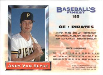 Andy Van Slyke  baseball card collectible - Main Image 2