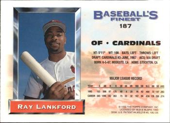 Ray Lankford  baseball card collectible - Main Image 2