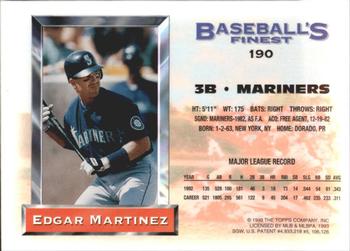 Edgar Martinez  baseball card collectible - Main Image 2